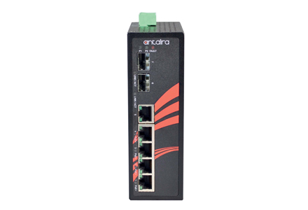 Antaira LNP-0702G SFP 24 PoE switch 