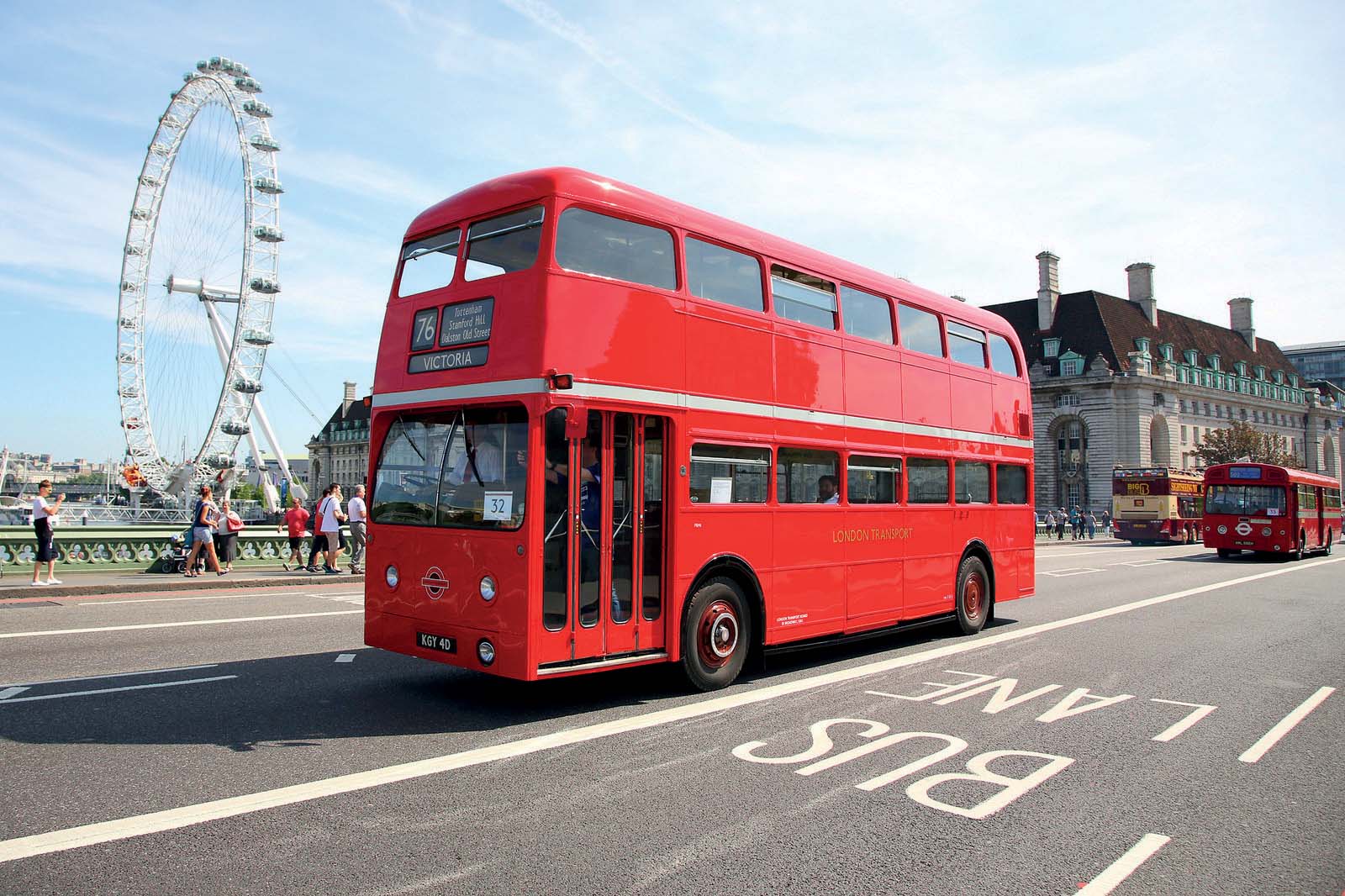 London bus speed technology trial