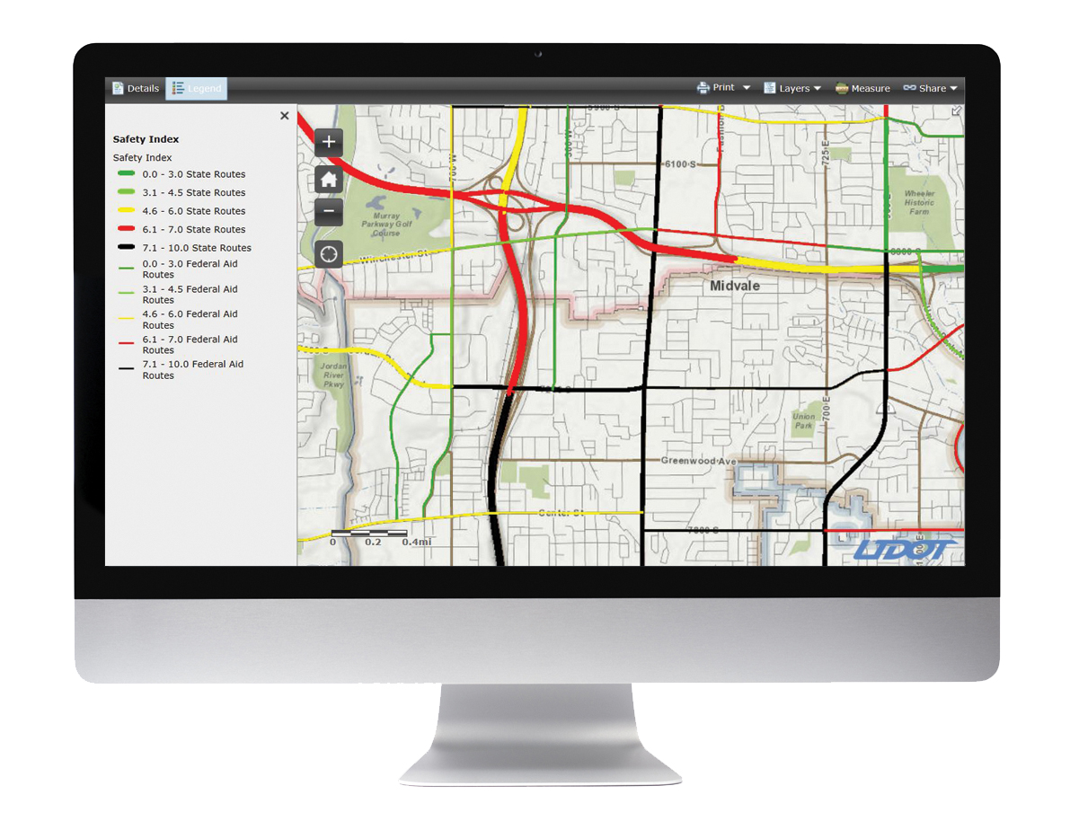 Mapping the location of road incidents US