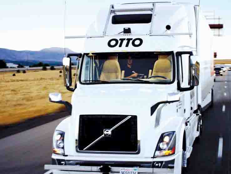 Otto self-driving truck 