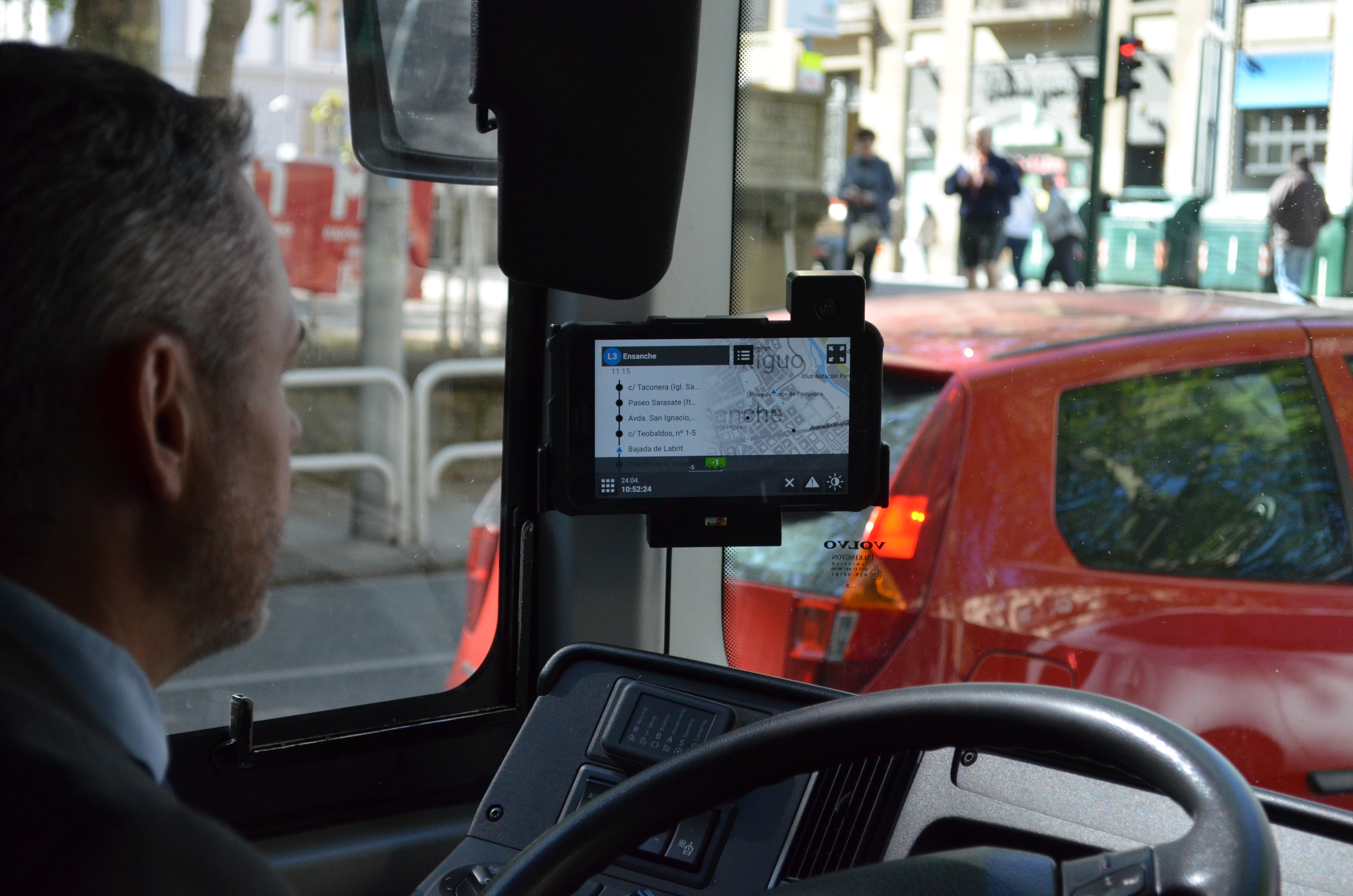 The bus android tablet