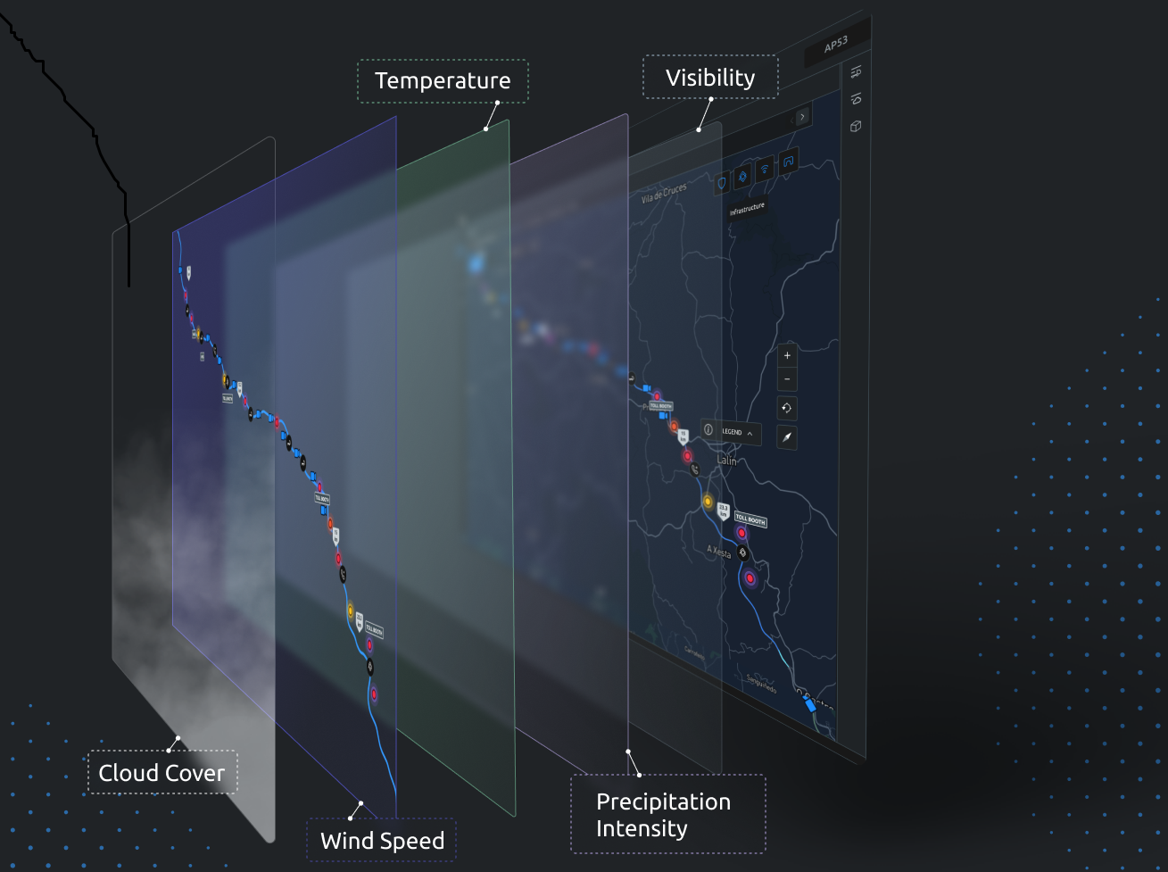 Road traffic data safety weather real-time information (image: Valerann)