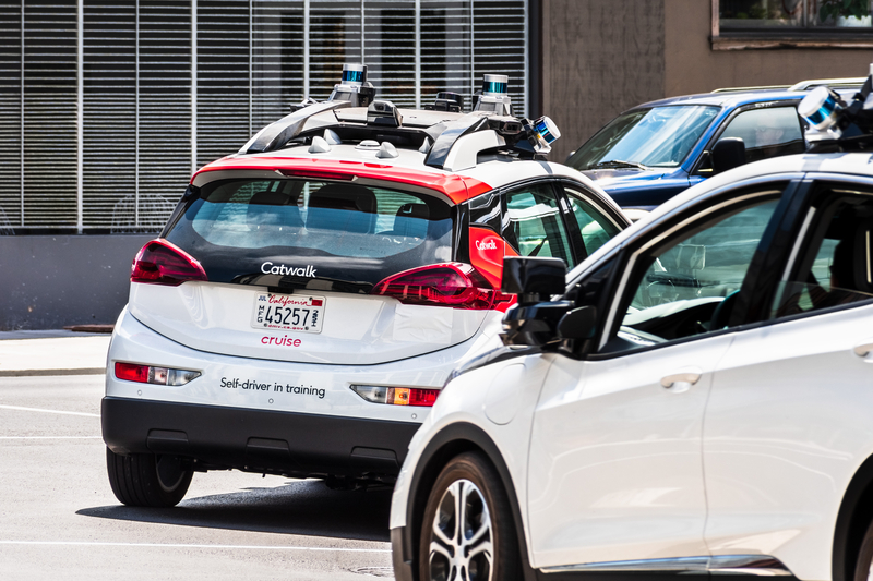 Self driving autonomous vehicles San Francisco © Andreistanescu | Dreamstime.com