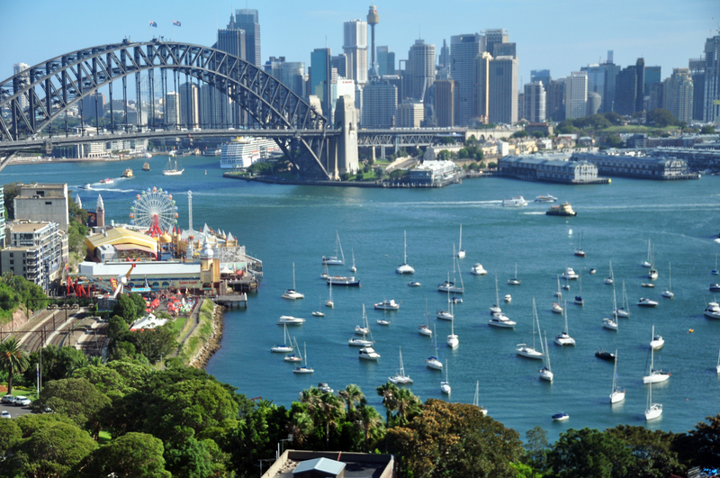 Sydney Australia Harbour Bridge new tunnel software © Tuayai | Dreamstime.com