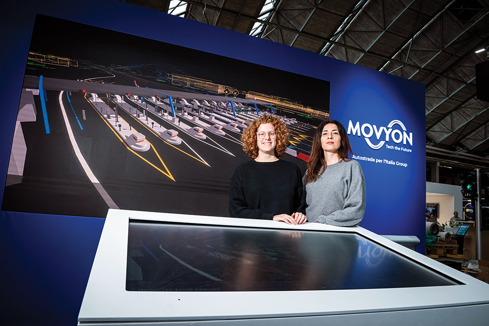 Oriana Genchi, left, with Roberta Loiacono of Movyon