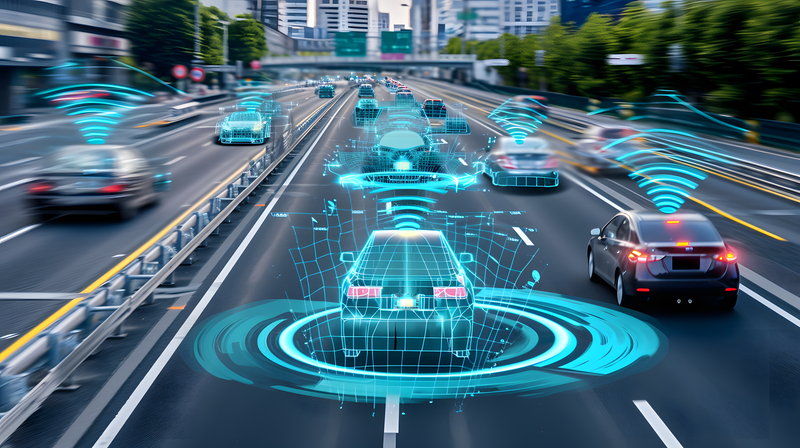 Autonomous driving Lidar radar (© Chechotkin | Dreamstime.com)