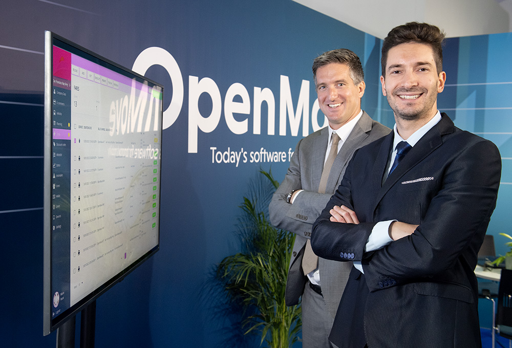 Andrea Segnalini (left) & Lorenzo Modena of OpenMove