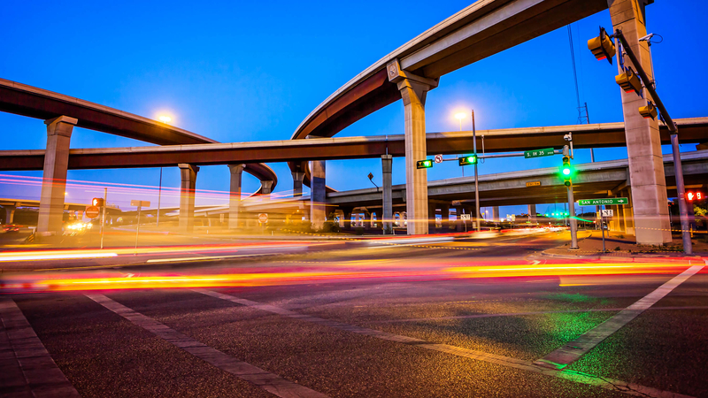 Texas hold 'em intersection traffic  © Crackerclips | Dreamstime.com