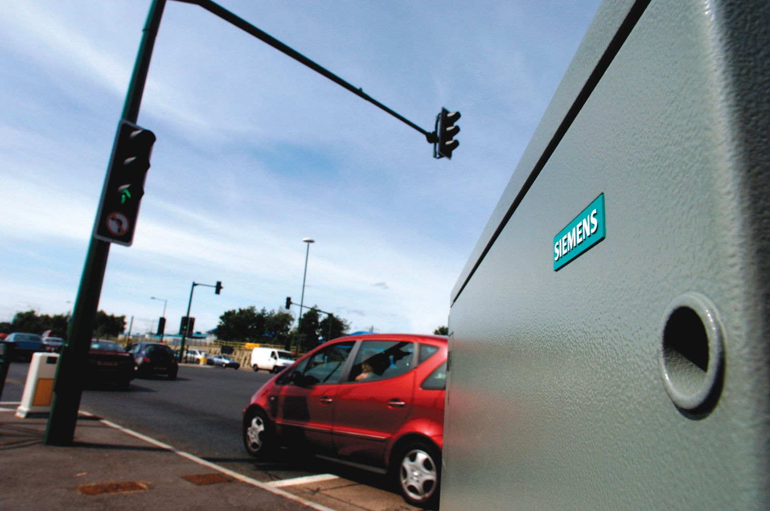 Siemens SafeZone new average speed enforcement system 