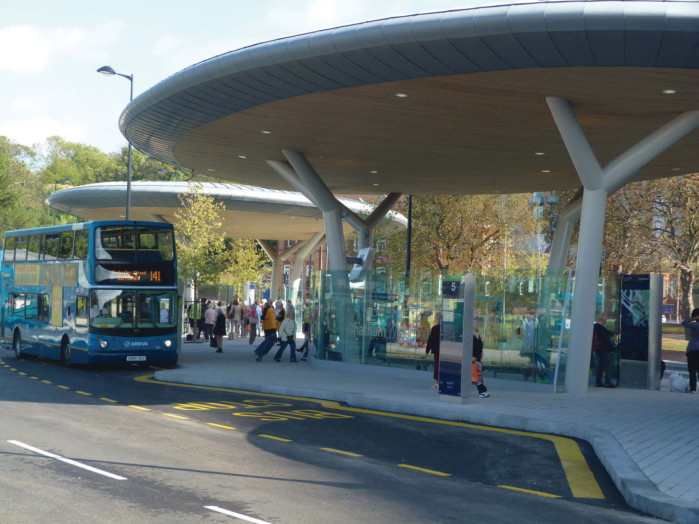 Chatham Waterfront bus station system 