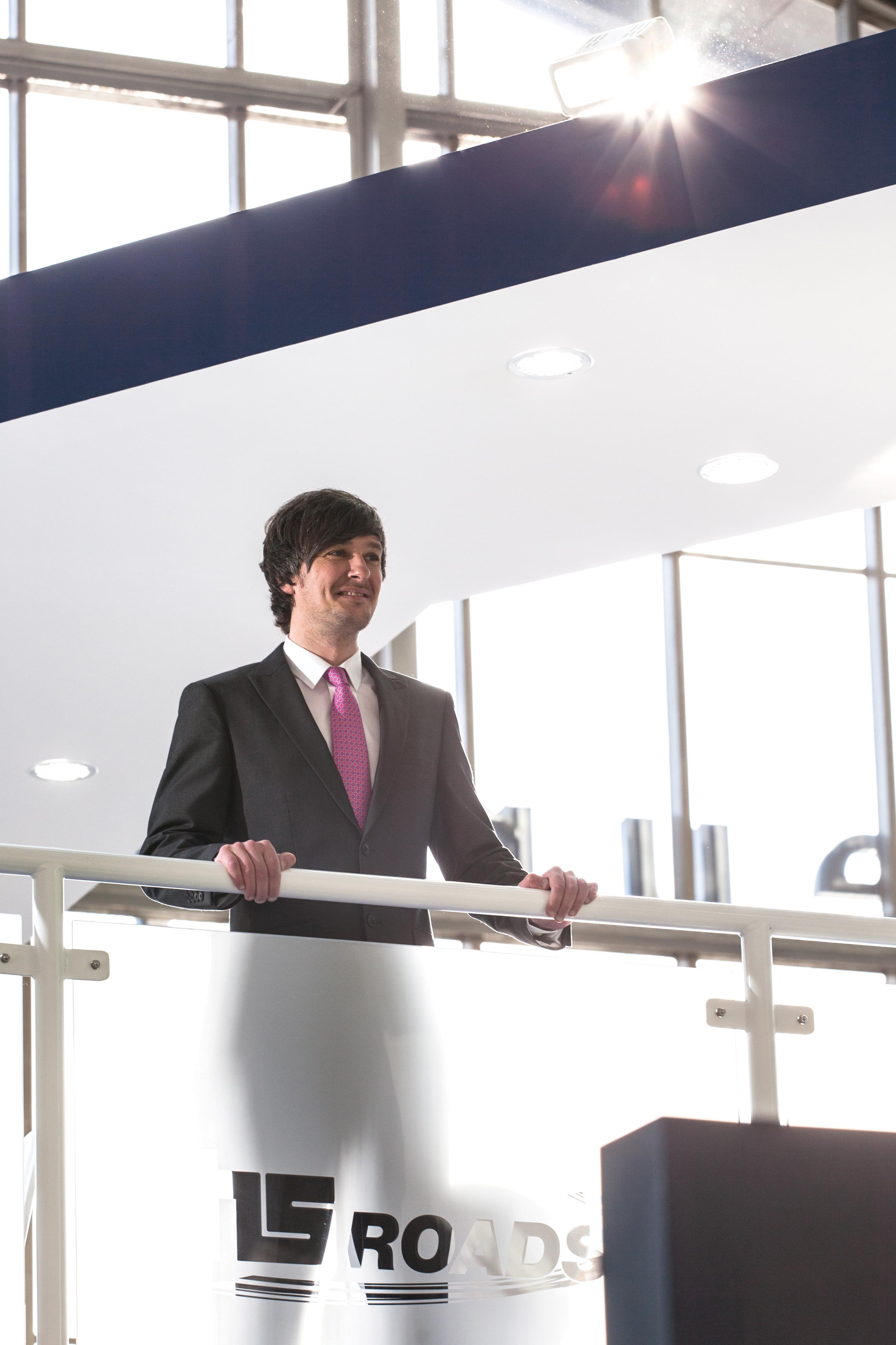 The bigger picture: Hill & Smith’s commercial manager Miles Boyd Hill and Smith Buyers Market