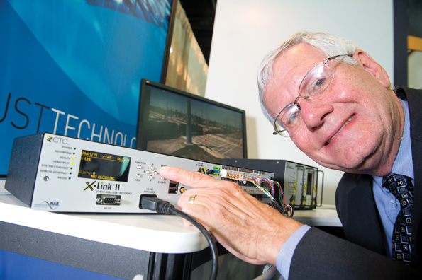 John Sharkey of CTC with x-Link John Sharkey of CTC