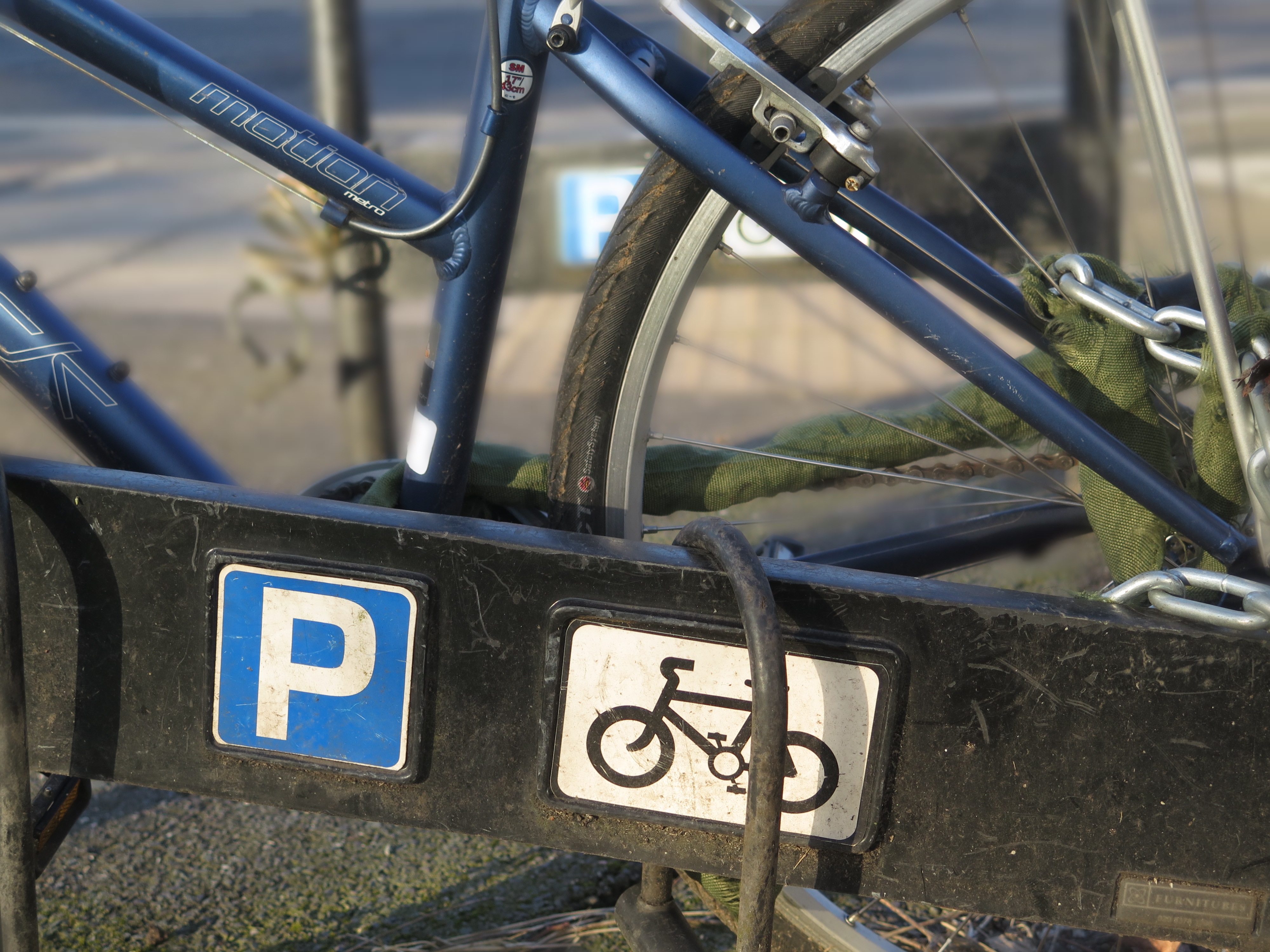 Bike sign