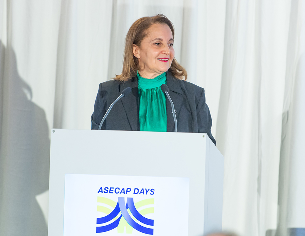 Asecap director general Malika Seddi