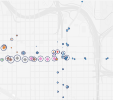 Relating datasets to each other can reveal how travellers are using transportation systems.