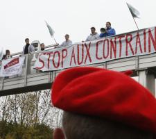 rural demonstration  French écotaxe