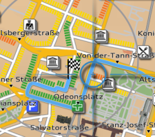 Parking potential Inrix in-dashboard on-street parking Munich