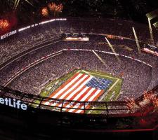 The MetLife stadium in New Jersey