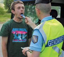 French driver roadside drugs test TISPOL