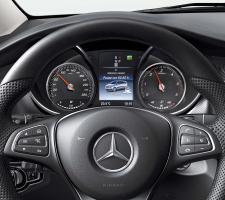 Daimler's Attention Assist installed on a dashboard