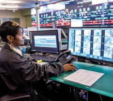 Control Room Rail Traffic controllers workstation