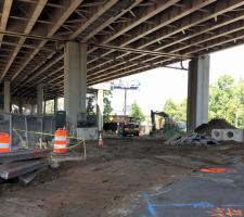 MassDOT widening the West Columbus Avenue Extension