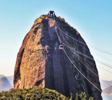 Airports are not the only place Rio visitors can take to the air.