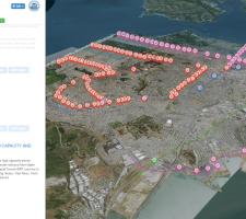 Mapping of transit accessible housing 