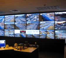 Traffic monitoring centre in Bejing