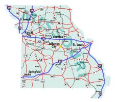 Missouri’s interstate network