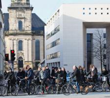 More than 40% of Copenhagen's commuters use bicycles. Pic  Ursula Bach.jpg