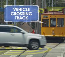 In Tampa, operators of TECO Line streetcars will get a warning when a connected vehicle is about to cross the track ahead..jpg