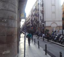 Man walking on street 