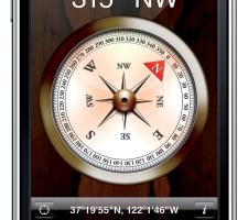 iphone compass