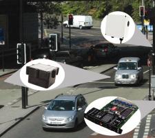 M100 magnetomter-based vehicle detector location of parts at a junction