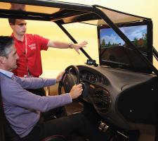 Battelle's driving simulator