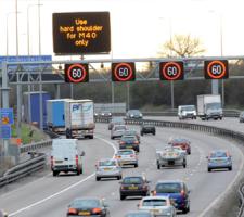 Hard Shoulder running on M42