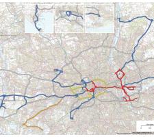 A 109 mile long Olympic Route Network MAP