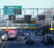 Signs HOT Lane