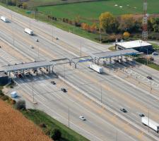 Boughton Road Toll Plaza 89 I-355 Illinois 