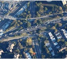 West-bound congestion on the Cross Bronx Expressway