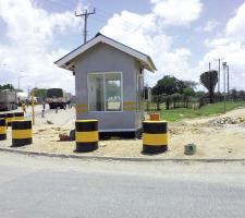 entrance to Mariakani weigh station 