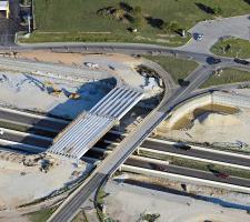 reconstruction work on I-35 