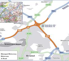 Schematic smart motorway