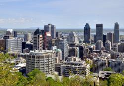 Montréal's skyline ITS Canada