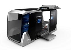 At CES 2020, AISIN Group will unveil the i-mobility Type C-20, an autonomous concept vehicle for community use that will demonstrate the connection and interaction between the vehicle, its human riders and cloud-based data.