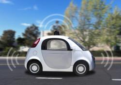 Autonomous self-driving driverless vehicle with radar driving on the road (source: ID 57148848 © Hong Li | Dreamstime.com)