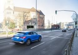 Audi networks with traffic lights in Düsseldorf (credit: Audi)