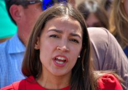 EV Freedom Act - Alexandria Ocasio-Cortez - 168141959 COPYRIGHT Joe Grossinger  DreamstimeDOTcom