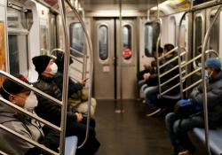 New York subway - Covid-19 © Kevin Benckendorf - Dreamstime.com